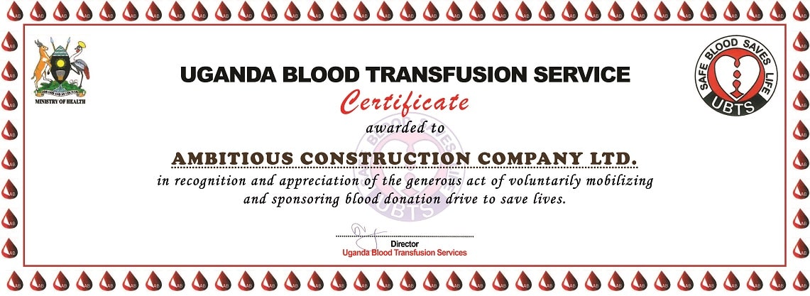 BLOOD DONATION CAMP – KAMPALA DISTRICT